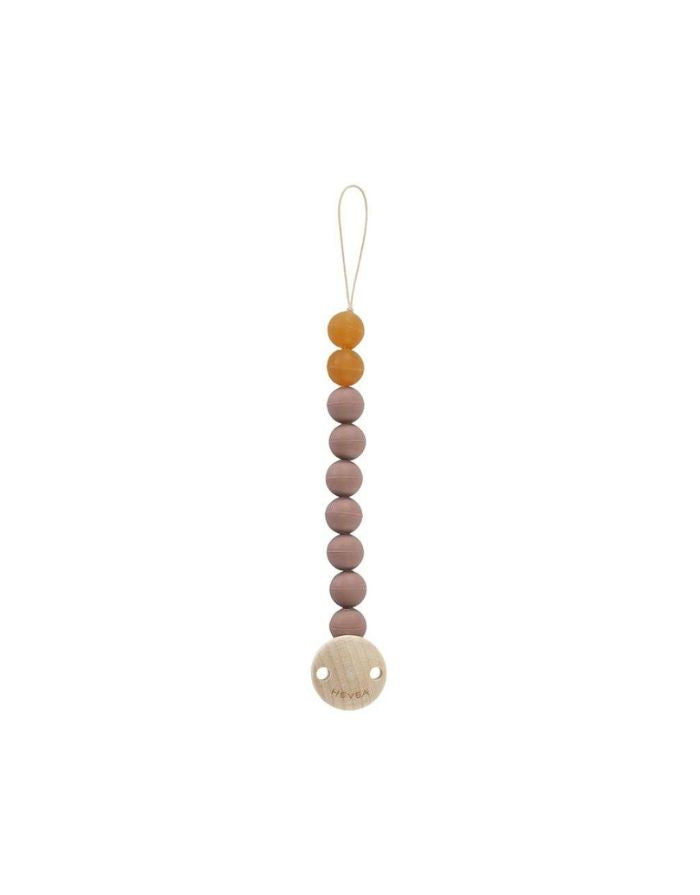 Schnullerkette Naturkautschuk I Tan Beige