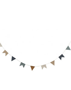 Wimpelkette Happi I Blue/Multi Mix