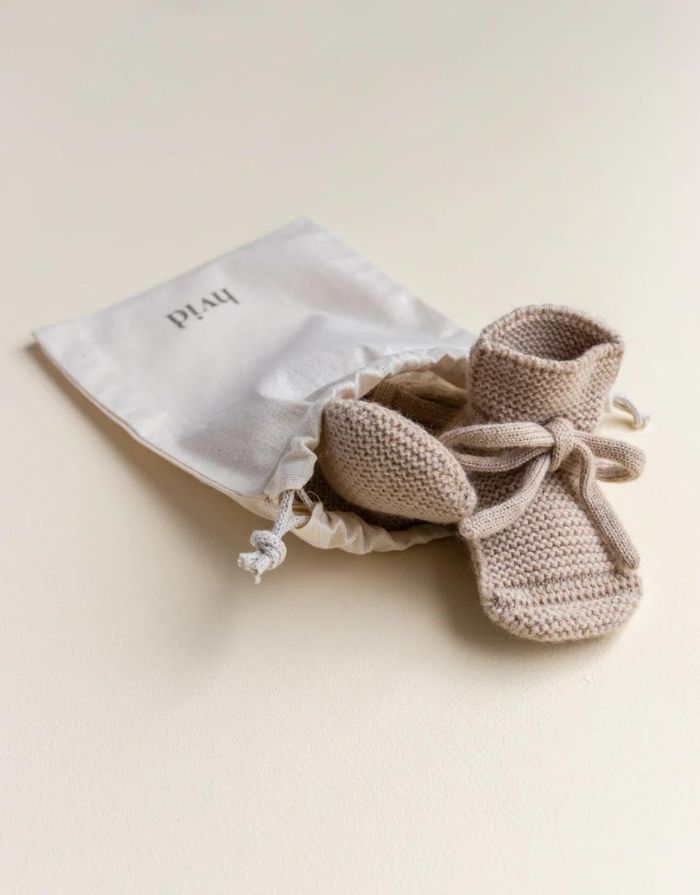 Booties 0-9 Monate I Sand