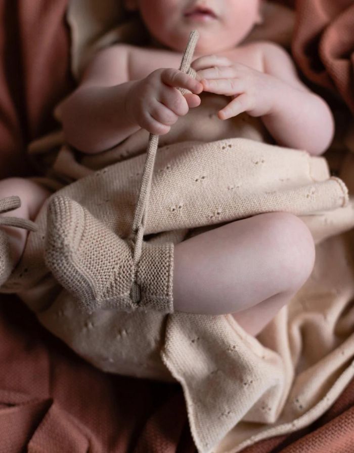 Booties 0-9 Monate I Sand