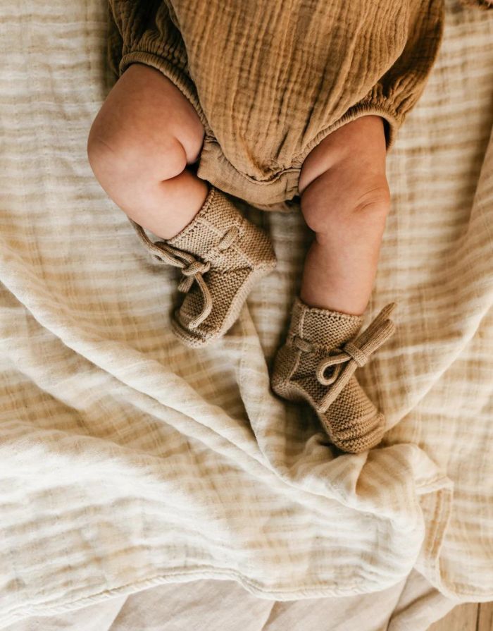 Booties 0-9 Monate I Sand