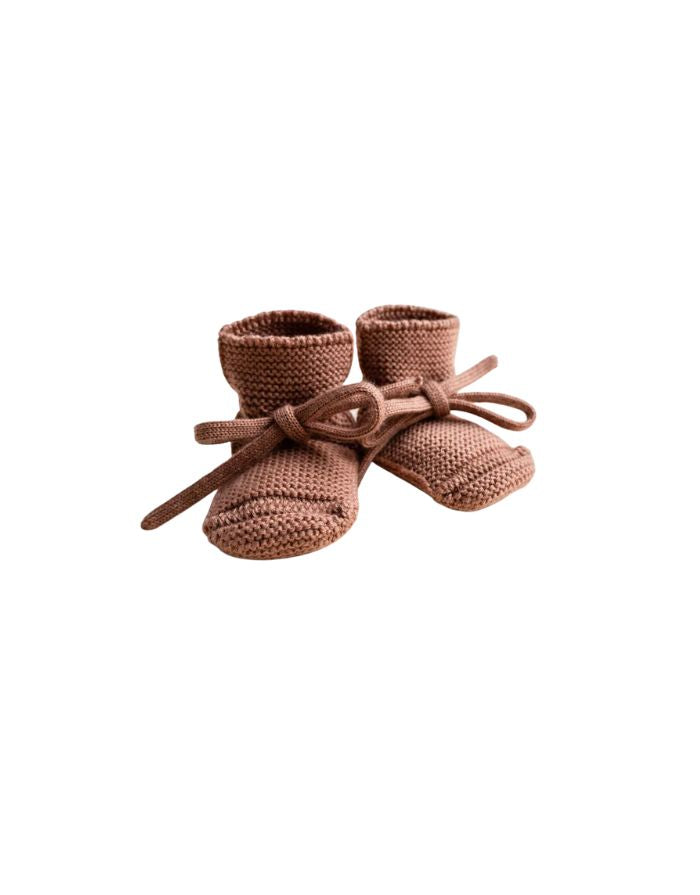 Booties 0-9 Monate I Terracotta