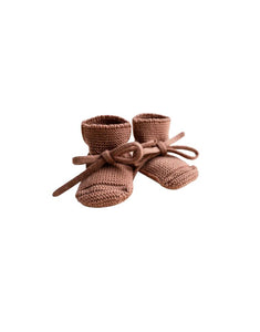 Booties 0-9 Monate I Terracotta