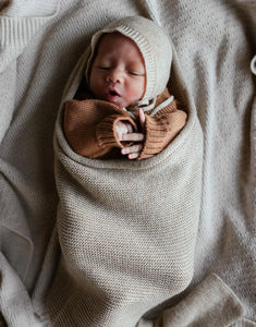 Cocoon Babydecke I Sand