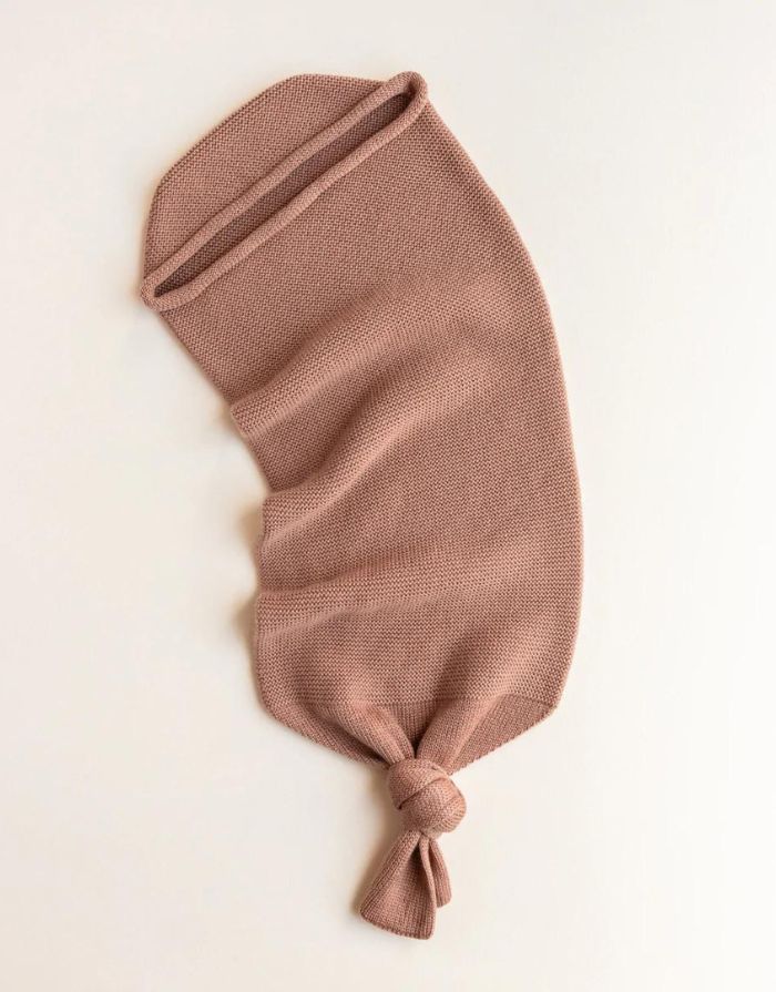 Cocoon Babydecke I Terracotta