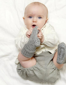 Non-Slip Socken I Alpaka versch. Farben