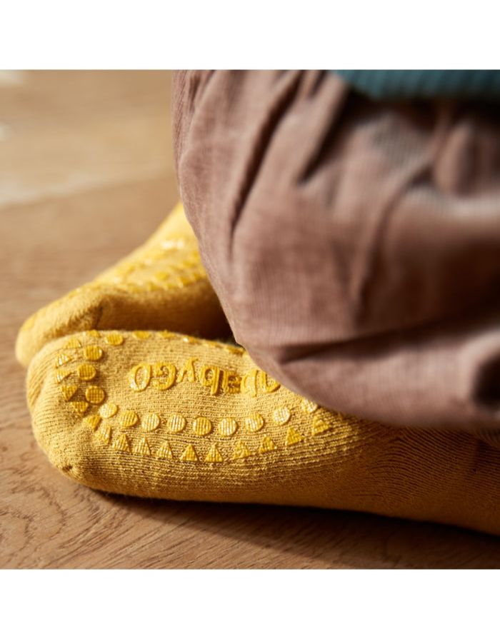Non-Slip Socken I Baumwolle versch. Farben