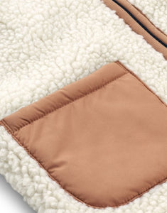 Weste Idra Teddy I Tuscany Rose/Sandy Mix