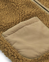 Laden Sie das Bild in den Galerie-Viewer, Weste Idra Teddy I Oat/Golden Caramel Mix

