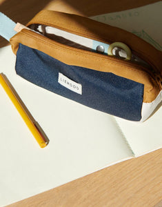 Federtasche Plot I Midnight Navy / Sea Blue