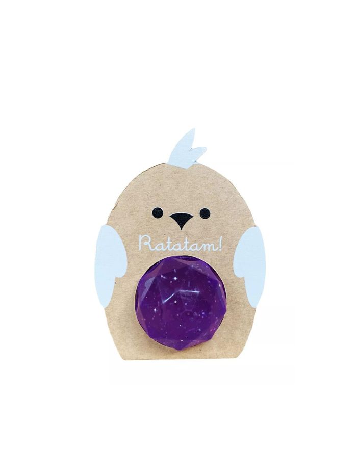 Flummi Vogel I Violett