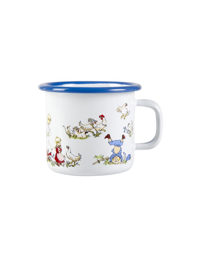 Becher Emaille I Michel aus Lönneberga