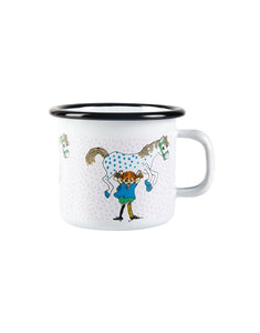 Becher Emaille 2,5dl I Pippi Langstrumpf - Horse
