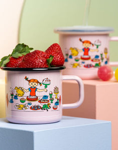 Becher Emaille I Pippi Langstrumpf - Birthday