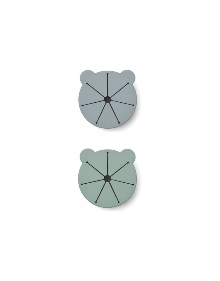Snackschale Kelly 2er-Set I Blue Fog/Peppermint
