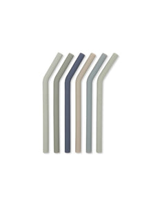 Strohhalme Mini 6er-Set I Beach Blue