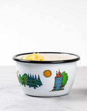 Laden Sie das Bild in den Galerie-Viewer, Schüssel Emaille I Moomin - Moominvalley
