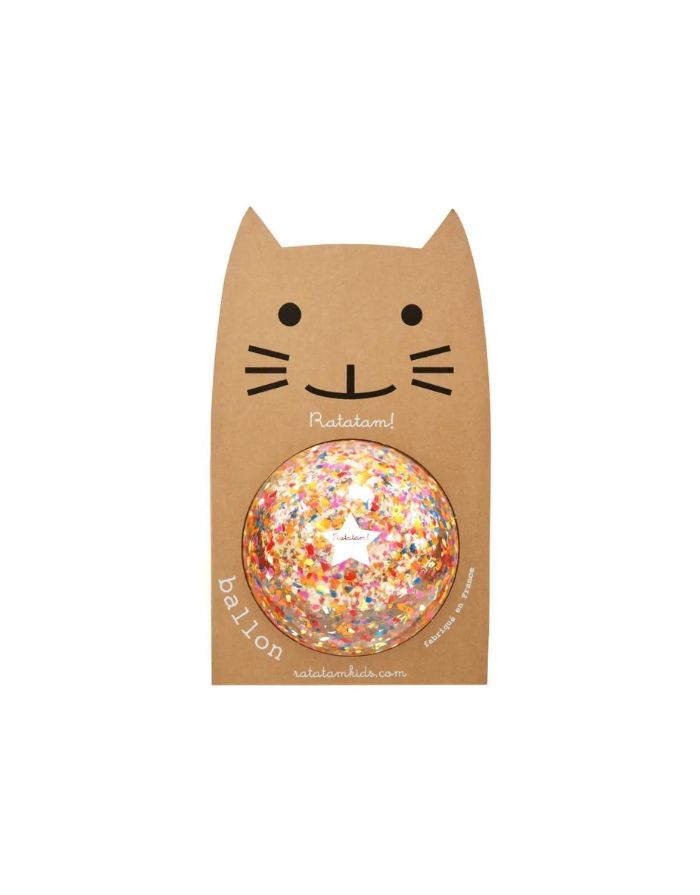 Ball Katze 22cm I Confetti Multi