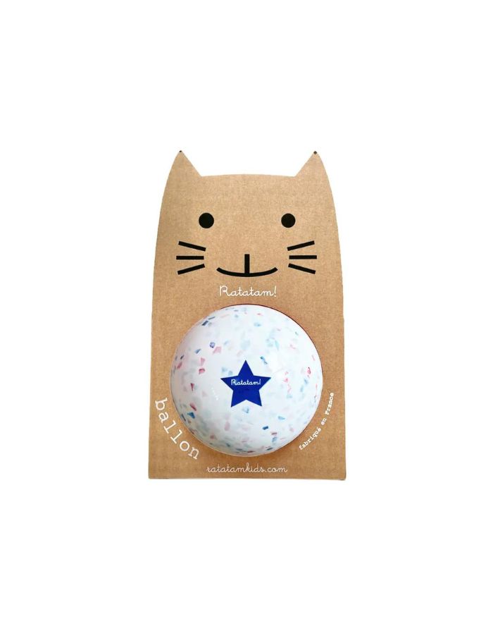 Ball Katze 22cm I Confetti Rot