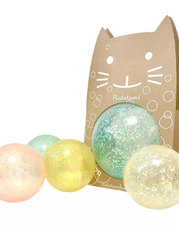 The Bubble Ball 15cm I Gelb