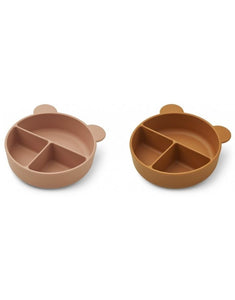 Trennschale Connie 2er-Set I Dark Rose/Mustard Mix