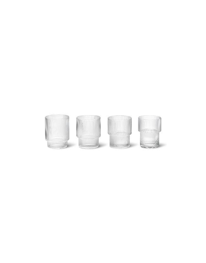 Glas Ripple I 4er Set