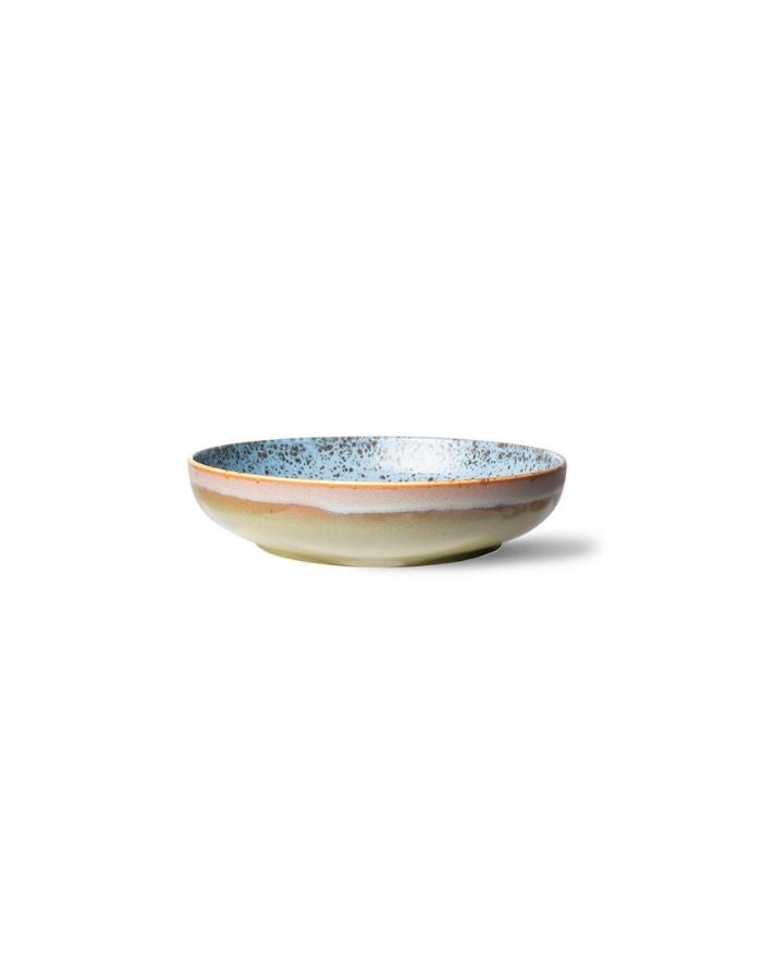 Salad Bowl 70's Keramikschale I Peat