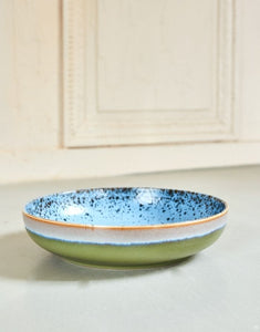 Salad Bowl 70's Keramikschale I Peat