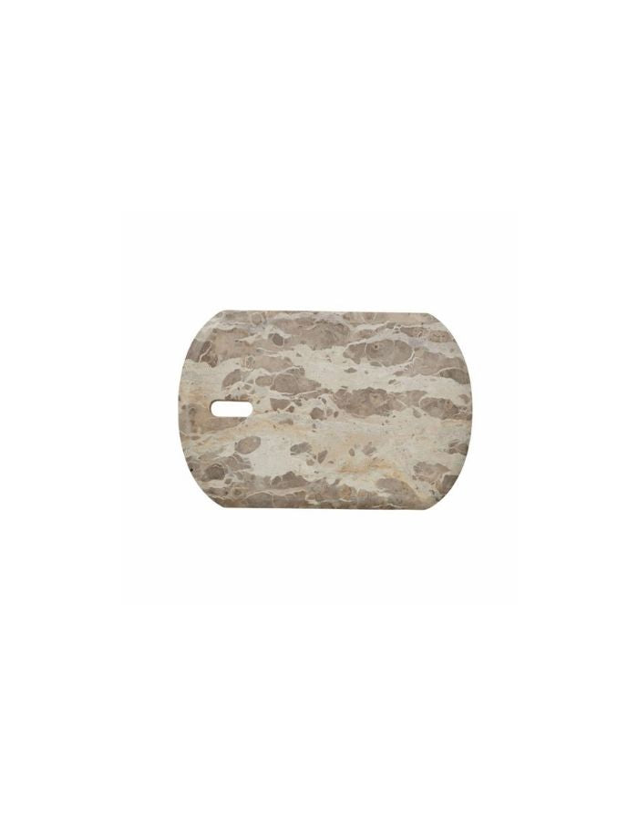 Schneidebrett Marmor 45x30cm I Beige