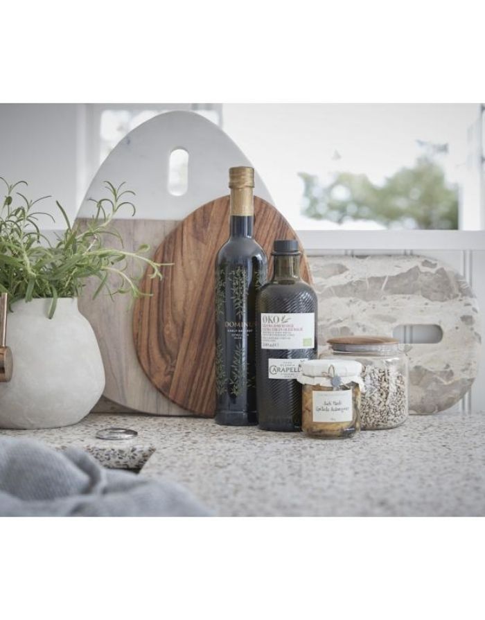 Schneidebrett Marmor 60x20cm I Beige