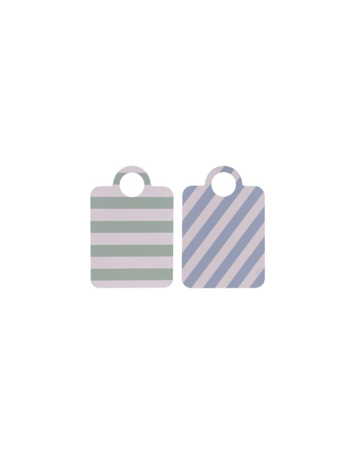 Schneidebrett 21x31cm I Green/Blue