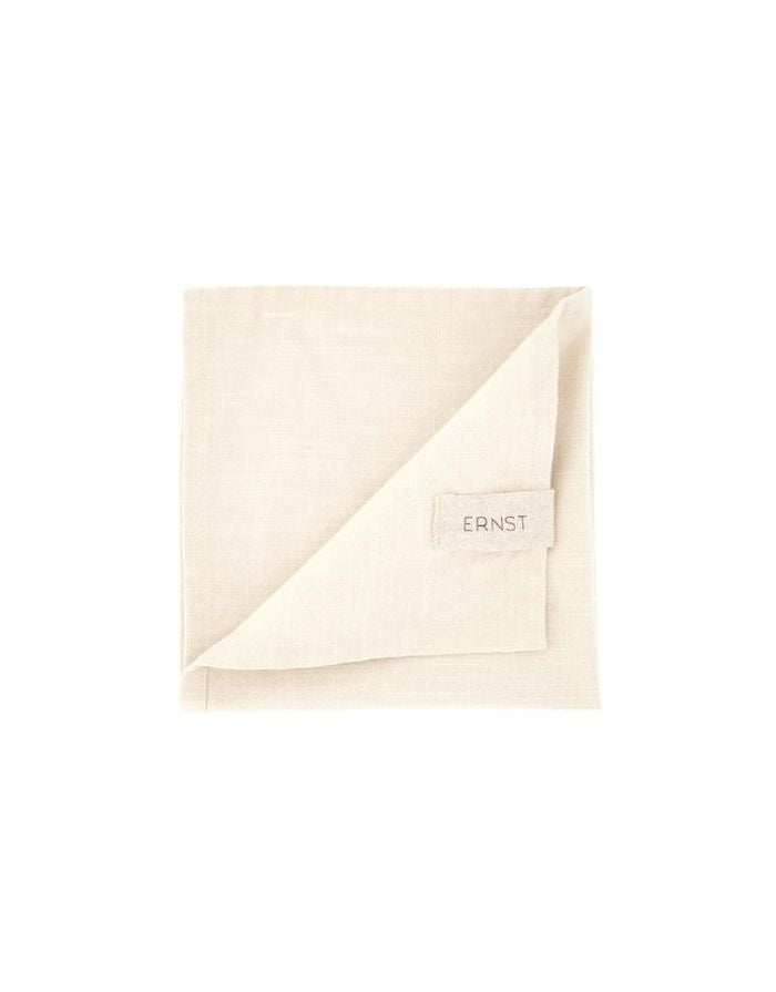 Serviette Stoff 2er-Set I Beige