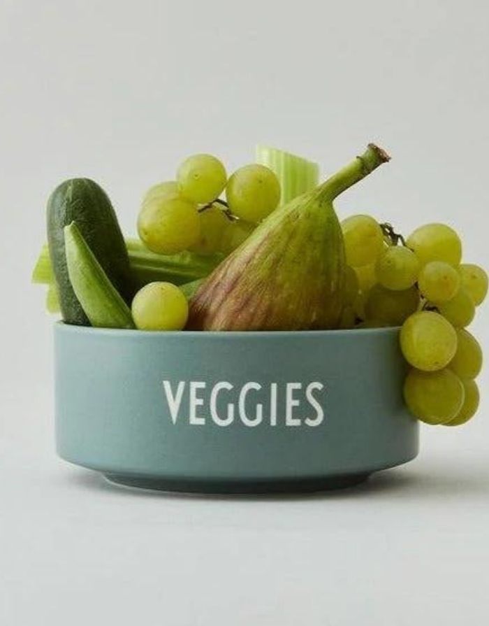 Snackschale Porzellan I Veggies