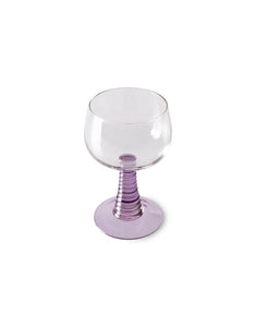 Weinglas Swirl I Purple