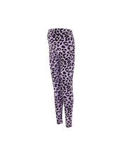 Laden Sie das Bild in den Galerie-Viewer, Umstandsleggings Maj I African Violet/Black Leo
