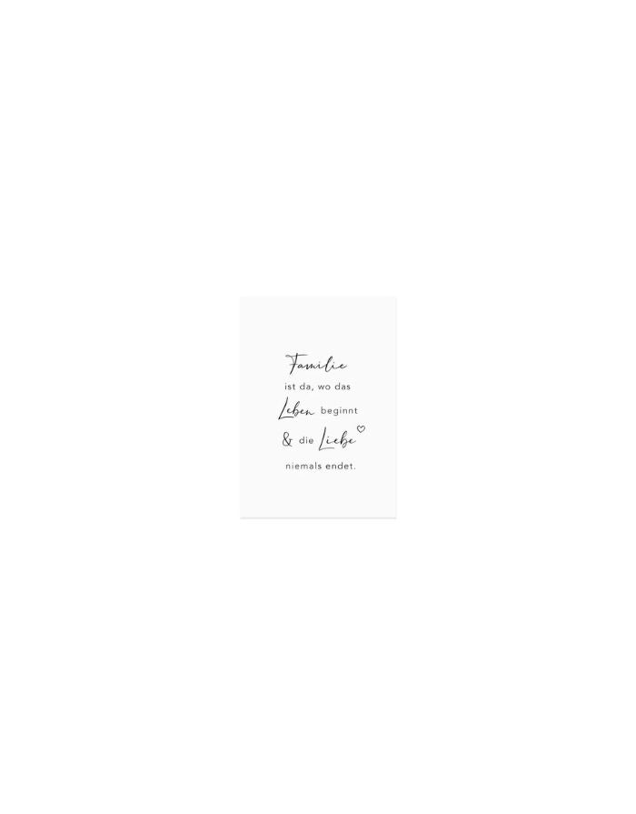 Postkarte I Familie