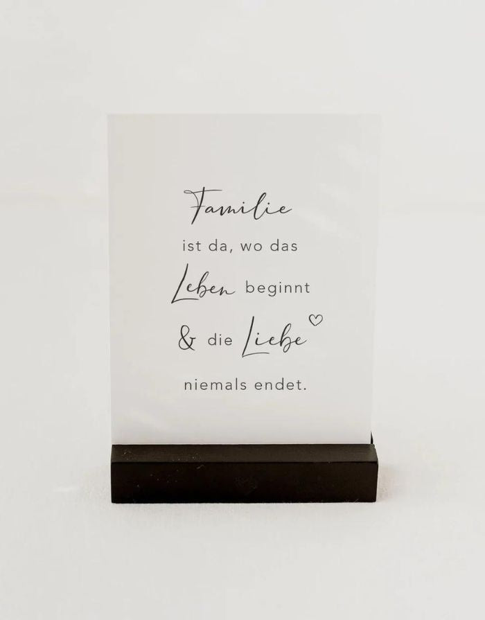 Postkarte I Familie