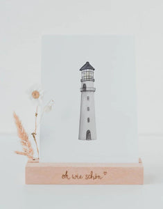 Postkarte I Leuchtturm
