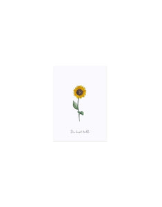 Postkarte I Sonnenblume