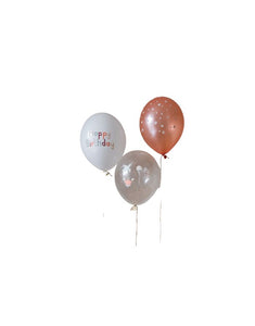 Luftballon 12 Stk. Naturkautschuk I Happy Birthday Under the Sea