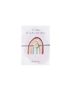 Schmuck Postkarte I Rainbow