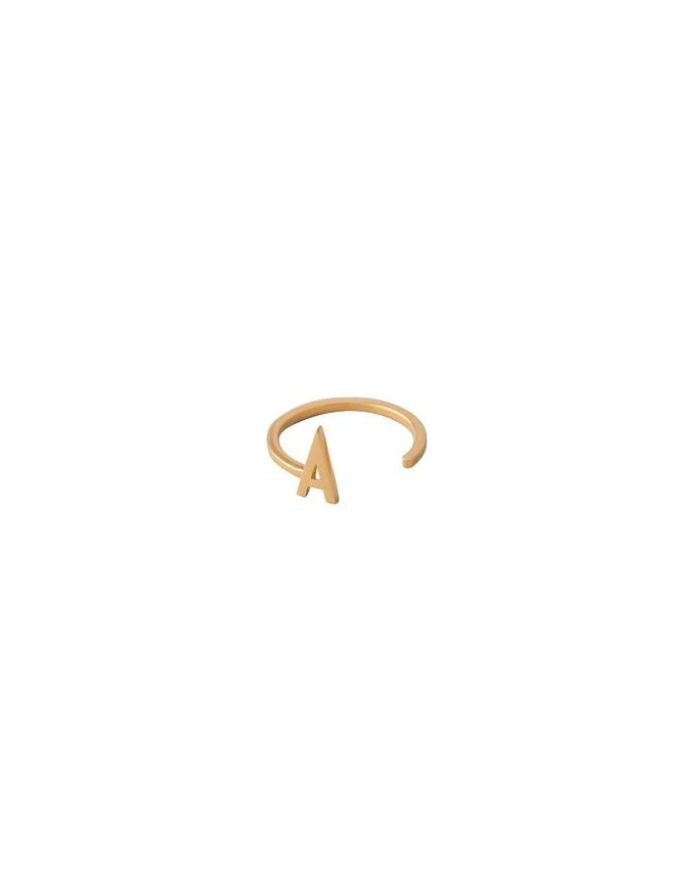 Ring A-Z I Gold