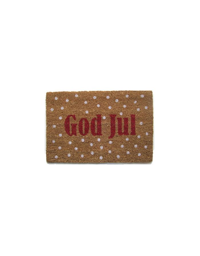 Fußmatte Kokos I God Jul