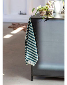 Badehandtuch 70x140cm I Sea Foam/Deep Teal