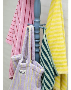 Badehandtuch 70x140cm I Baby Pink/Sky Patrol