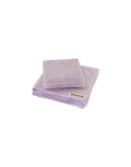 Badehandtuch 70x140cm I Lilac/Neon Yellow