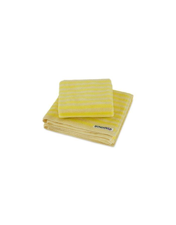 Badehandtuch 70x140cm I Pristine/Neon Yellow