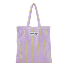 Laden Sie das Bild in den Galerie-Viewer, Beutel Frottee I Lilac/Neon Yellow
