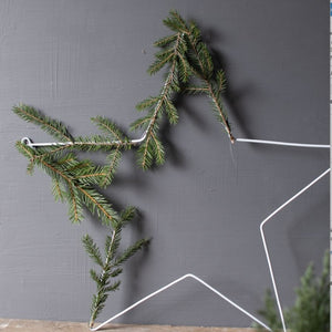 Metallstern Starholm Weiß I Large