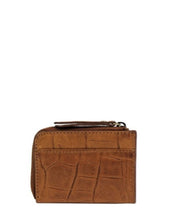 Laden Sie das Bild in den Galerie-Viewer, Portemonnaie Coco Coin Purse I Cognac Croco
